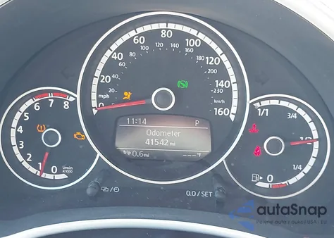 2015 Volkswagen Beetle 1.8T z USA, uszkodzony, nr VIN 3VWJ07AT5FM637684